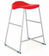 Titan Ultimate Classroom Stool in Red